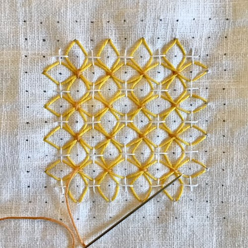 Forårsworkshop - Sashiko i påskefarver kl. 09:00 - 15:00