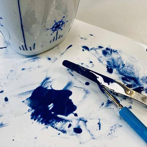 Porcelænsmaling og maling på glas 